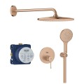 Grohe Essence zestaw natryskowy podtynkowy, kolor złoty szczotkowany (brushed warm sunset) 25287DL0