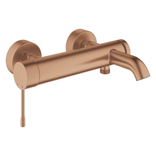 Grohe Essence bateria wannowa ścienna, kolor złoty szczotkowany (brushed warm sunset) 33624DL1