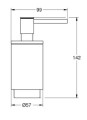 Grohe Selection dozownik na mydło, kolor złoty szczotkowany (brushed warm sunset) 41028DL0