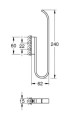 Grohe Selection uchwyt na zapas papieru, kolor złoty szczotkowany (brushed warm sunset) 41067DL0