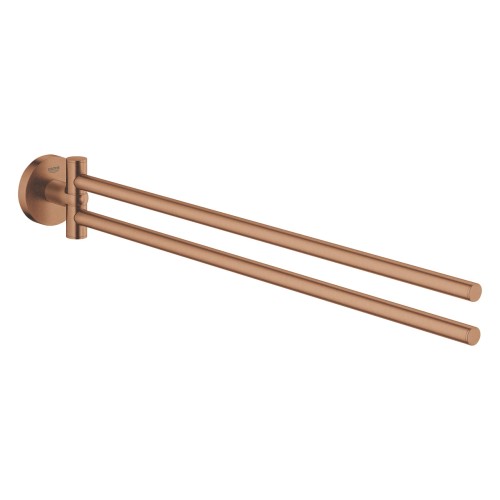 Grohe Essentials wieszak na ręczniki, kolor złoty szczotkowany (brushed warm sunset) 40371DL1