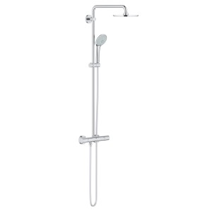 Grohe Euphoria System 210 zestaw natryskowy z termostatem, montaż natynkowy kolor chrom 27964000