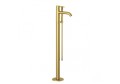Bateria wannowa wolnostojąca Kludi Bozz Brushed Gold złoty szczotkowany 38590N076