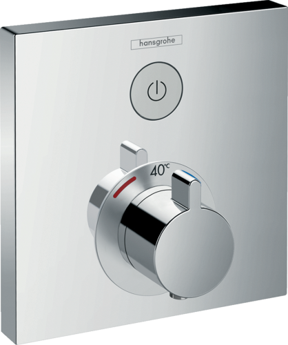 Hansgrohe ShowerSelect Bateria termostatyczna podtynkowa dla 1 odbiornika, element zewnętrzny chrom 15762000