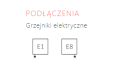 Terma Fiona grzejnik elektryczny 1140x400mm z grzałką elektryczną DRY 400W, WLFIN114040-DRY aranżacja podłączenia