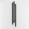 Imers CUBIC grzejnik elektryczny (wypełniony czynnikiem grzewczym), dekoracyjny 1360x230 mm, kolor czarny-mat 2512-CZARNYMAT-TEGP