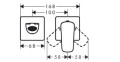 Hansgrohe Logis bateria umywalkowa podtynkowa wylewka 20,6 cm kolor chrom 71256000