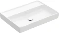 Villeroy & Boch Collaro umywalka wisząca 650x470mm powłoka CeramicPlus, kolor biały mat (Stone White) 4A3368RW
