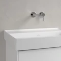 Villeroy & Boch Collaro umywalka wisząca 650x470mm powłoka CeramicPlus, kolor biały mat (Stone White) 4A3368RW
