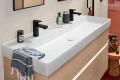 Villeroy & Boch korek do umywalki bez przelewu  (niezamykany odpływ z ceramiczną osłoną), kolor biały mat (Stone White) 680800RW