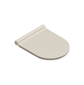 Catalano Sfera UpFix Newflush Miska wisząca bezrantowa 50x35 cm z deską wolnoopadającą (z mocowaniami 5KFST00 )  kolor  piaskowy mat ( sabbia satinato ) 0511700029+0551250029+9056160000