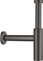 Hansgrohe Axor Flowstar S syfon umywalkowy, kolor czarny chrom szczotkowany 51305340