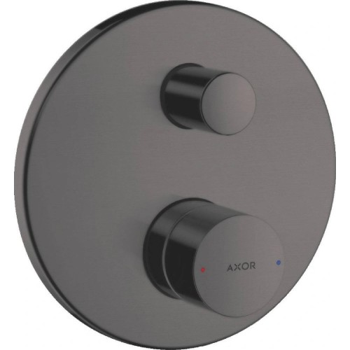 Hansgrohe Axor Uno bateria wannowa podtynkowa, kolor czarny chrom szczotkowany 45405340