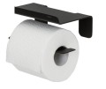 Uchwyt na papier toaletowy z półką na smartfon Tiger Colar czarny mat 1314230346