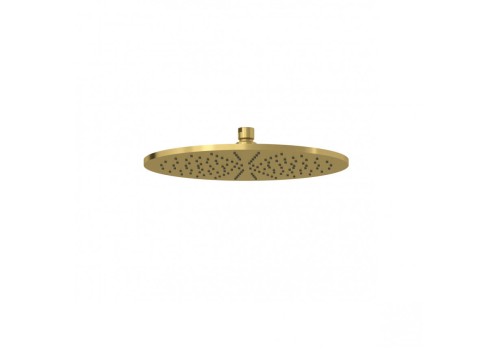 Kludi A-QA Brushed Gold deszczownica owalna 30cm, kolor złoty szczotkowany 64330N0-00