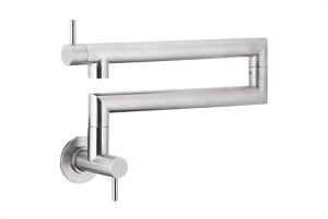 KFA Armatura Duero Pot Filler bateria kuchenna przegubowa ścienna, kolor stal szczotkowana (INOX) 6623-030-22