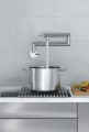 KFA Armatura Duero Pot Filler bateria kuchenna przegubowa ścienna, kolor stal szczotkowana (INOX) 6623-030-22