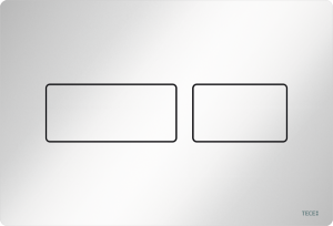 Tece Solid przycisk spłukujący metal biały połysk 9240432