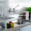 Kfa Medico New bateria kuchenna ścienna, kolor chrom 4730-980-00 aranżacja