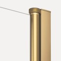 New Trendy New Soleo drzwi wnękowe wahadłowe podwójne 100 cm, profil złoty szczotkowany D-0746A
