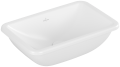 Villeroy & Boch Loop & Friends Umywalka podblatowa, 45 x 28 cm, bez przelewu, Weiss Alpin, 4A560101