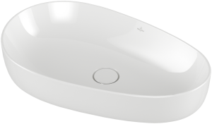 Villeroy&Boch Antao umywalka nablatowa 650x400mm powłoka CeramicPlus, kolor biały 4A7465R1