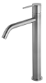 Emmevi Filo Inox bateria umywalkowa wysoka z korkiem klik-klak, kolor stal szczotkowana 85003BIG.INOX