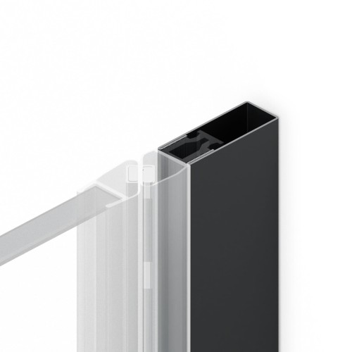 New Trendy Avexa XR Black profil poszerzający, kolor czarny-mat (black) PP-0039