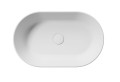 GSI Ceramica Kube X umywalka nablatowa 60x37, powłoka Extraglaze Antibacterial, kolor biały mat (bianco opaco)  945809