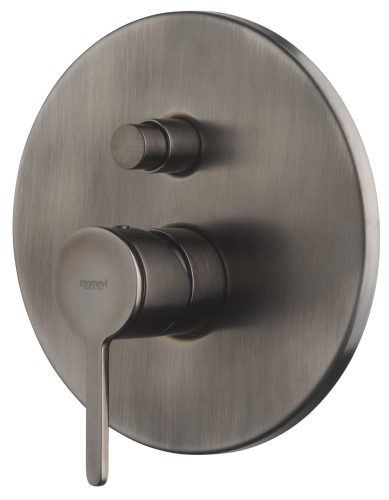 Bateria podtynkowa Emmevi Filo Gunmetal grafit szczotkowany (gunmetal) 85019CNS
