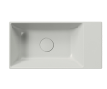GSI Ceramica Kube X umywalka wisząca prostokątna 50x25cm, kolor szary-mat (cenere opaco) 9486017