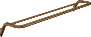 Deante Silia Wieszak na ręcznik podwójny 61,6 cm, kolor brąz szczotkowany ADI_C631