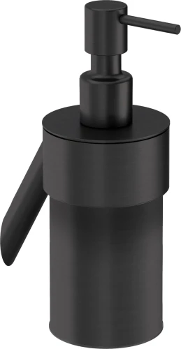 Deante Silia dozownik do mydła 250 ml ścienny, kolor czarny mat (Nero) ADI_N421