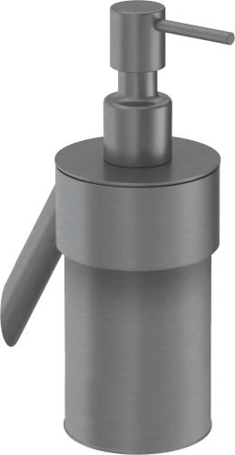 Deante Silia dozownik do mydła 250 ml ścienny, kolor grafit szczotkowany (Titanium)ADI_D421