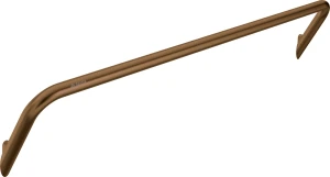 Deante Silia Wieszak na ręcznik ścienny 61,6 cm, kolor brąz szczotkowany ADI_C621