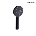 Czarna słuchawka prysznicowa Valvex Round Black 2445770