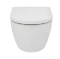 Ideal Standard Ellisse miska WC wisząca bezrantowa54,5x36,5 cm z deską wolnoopadającą, kolor biały T569201