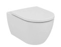Ideal Standard Ellisse miska WC wisząca bezrantowa54,5x36,5 cm z deską wolnoopadającą, kolor biały T569201