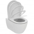 Ideal Standard Ellisse miska WC wisząca bezrantowa54,5x36,5 cm z deską wolnoopadającą, kolor biały T569201