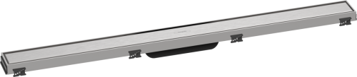 Hansgrohe RainDrain Match Element zewnętrzny odpływu 90cm regulowana wysokość, kolor stal szczotkowana 5604080