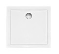 Besco AQUARIUS SLIMLINE brodzik kwadratowy 80 x 80 cm biały BAA-80-K