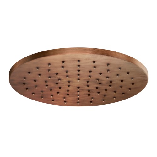 Deszczownica miedź szczotkowana 30cm Paffoni Master King ZSOF079RMSP