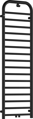 Deante Silia grzejnik łazienkowy 1570x500mm, kolor czarny mar (Nero) AGI_NG51
