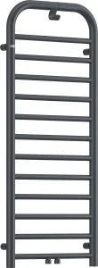 Deante Silia grzejnik łazienkowy 1210x500mm, kolor grafit mat (Titanium mat) AGI_DG41