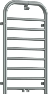 Deante Silia grzejnik łazienkowy 850x500mm, kolor stalowy mat AGI_FG31
