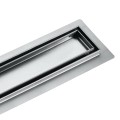 Wana odpływ liniowy 50cm, ruszt 2w1 chrom/ do wypełnienia płytką PT01/P-SD-500