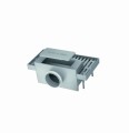 Wana odpływ liniowy przyścienny 60cm, ruszt 2w1chrom / do wypełnienia płytką PT11/WS-60