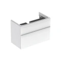Szafka pod umywalkę 90 cm Geberit Smyle Square biały połysk 500.354.00.1