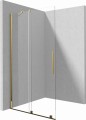 Deante Prizma kabina walk-in przesuwna 90cm, kolor złoty połysk KTJ_Z39R