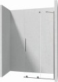 Deante Prizma Titanium kabina walk-in przesuwna 90cm, kolor grafit szczotkowany (titanium) KTJ_D39R
